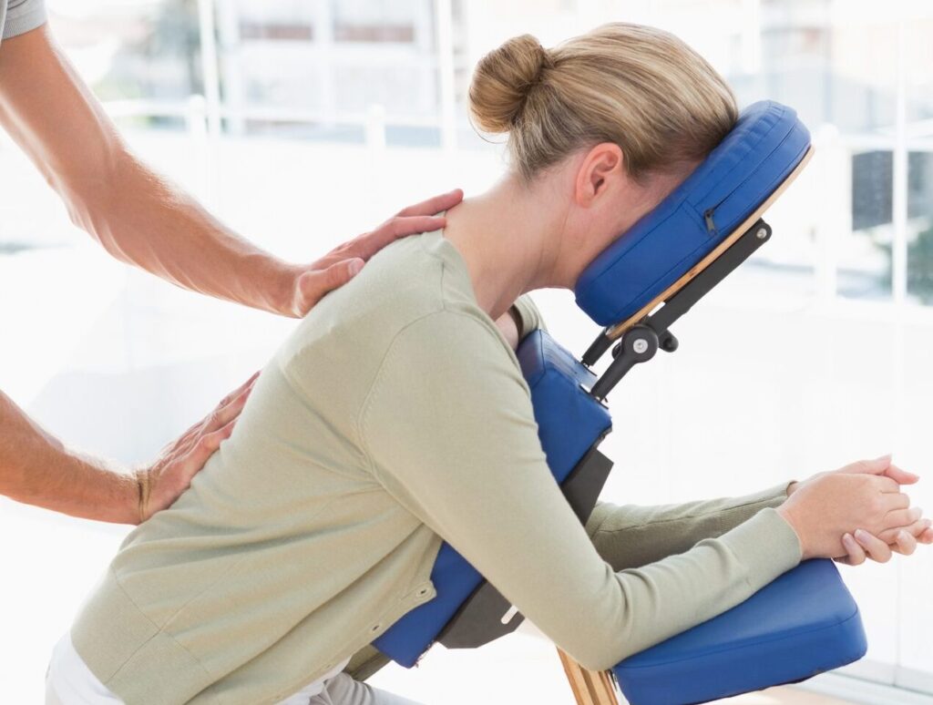 Office masáž přímo v kanceláři